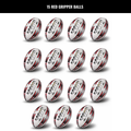 Ram Rugby Gripper 2.0 Pro Trainer Rugby Ball Bundle 15 Balls 1 Bags