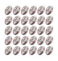 Ram Rugby Squad Trainer Ball Bundle with 30 size 5 rugby balls and 2 breathable storage bags for team training sessions