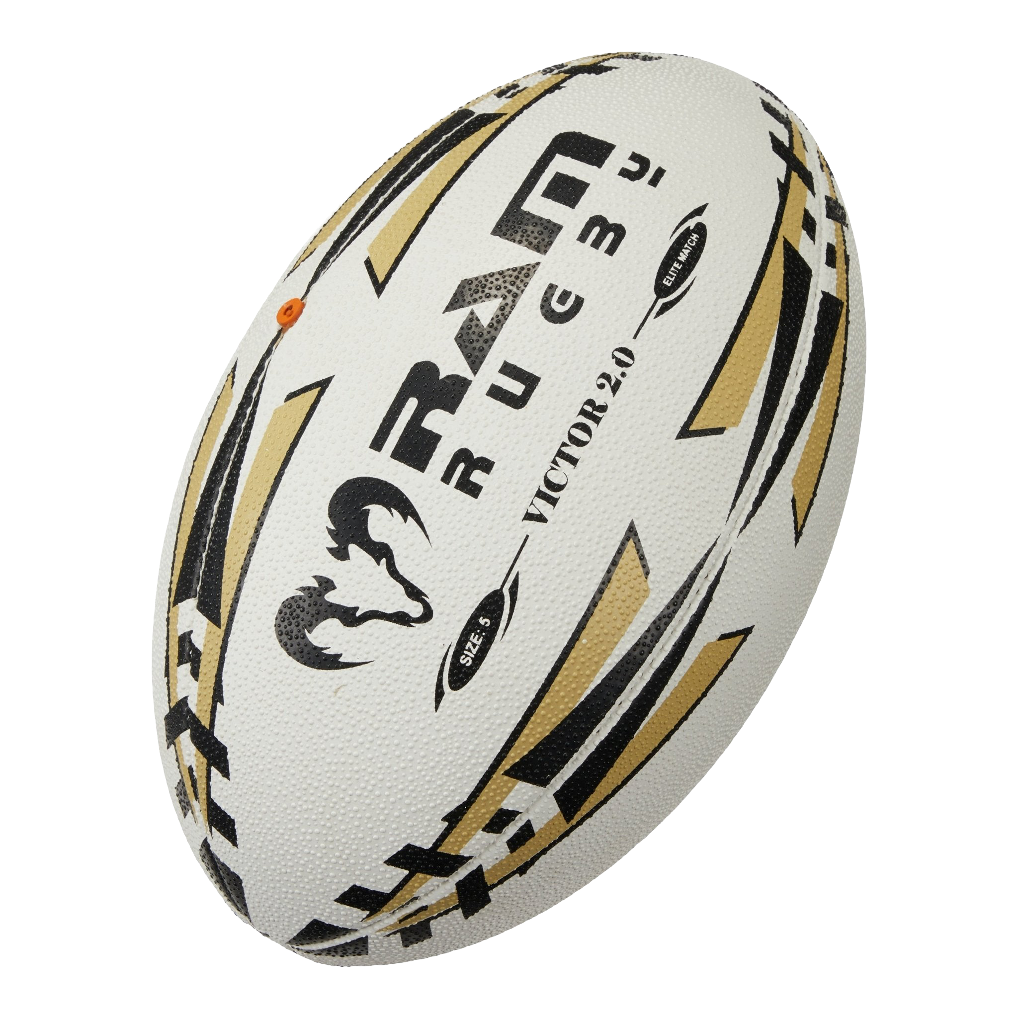 Ram Rugby Victor 2.0 Elite Match Rugby Ball Volo stabile e resistente