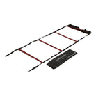 Ram Rugby 9m fabric agility ladder with durable metal rungs for speed training and footwork fitness exercises
