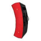 Ram Rugby Curve Hit Shield in black and orange, designed for rugby training and contact drills with durable padding.