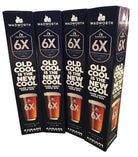 Set of four Ram Rugby custom digitally printed rugby post protectors in vibrant colors with 8cm thick padded safety covers