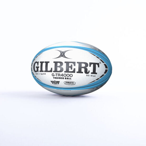 Gilbert G-TR4000 Training Rugby Ball – 4 Colours, Sizes 3–5