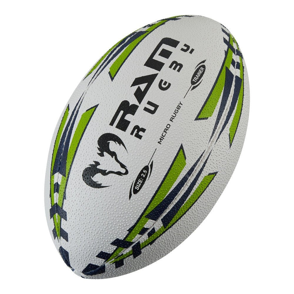 30 x Micro Rugby - Trainer Rugby Ball packs- Size 2.5