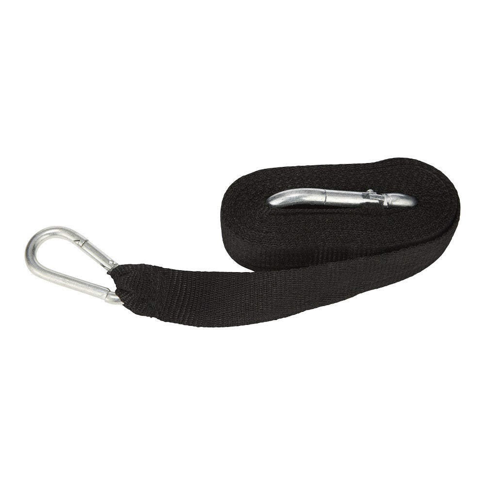 Ram Rugby Power Lead heavy-duty sled attachment with carabiner for strength and power training fitness equipment