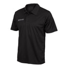 Ram Rugby Technical Polo Shirt in light gray with self-fabric collar, 3-button placket, moisture-wicking and UPF 30+ fabric